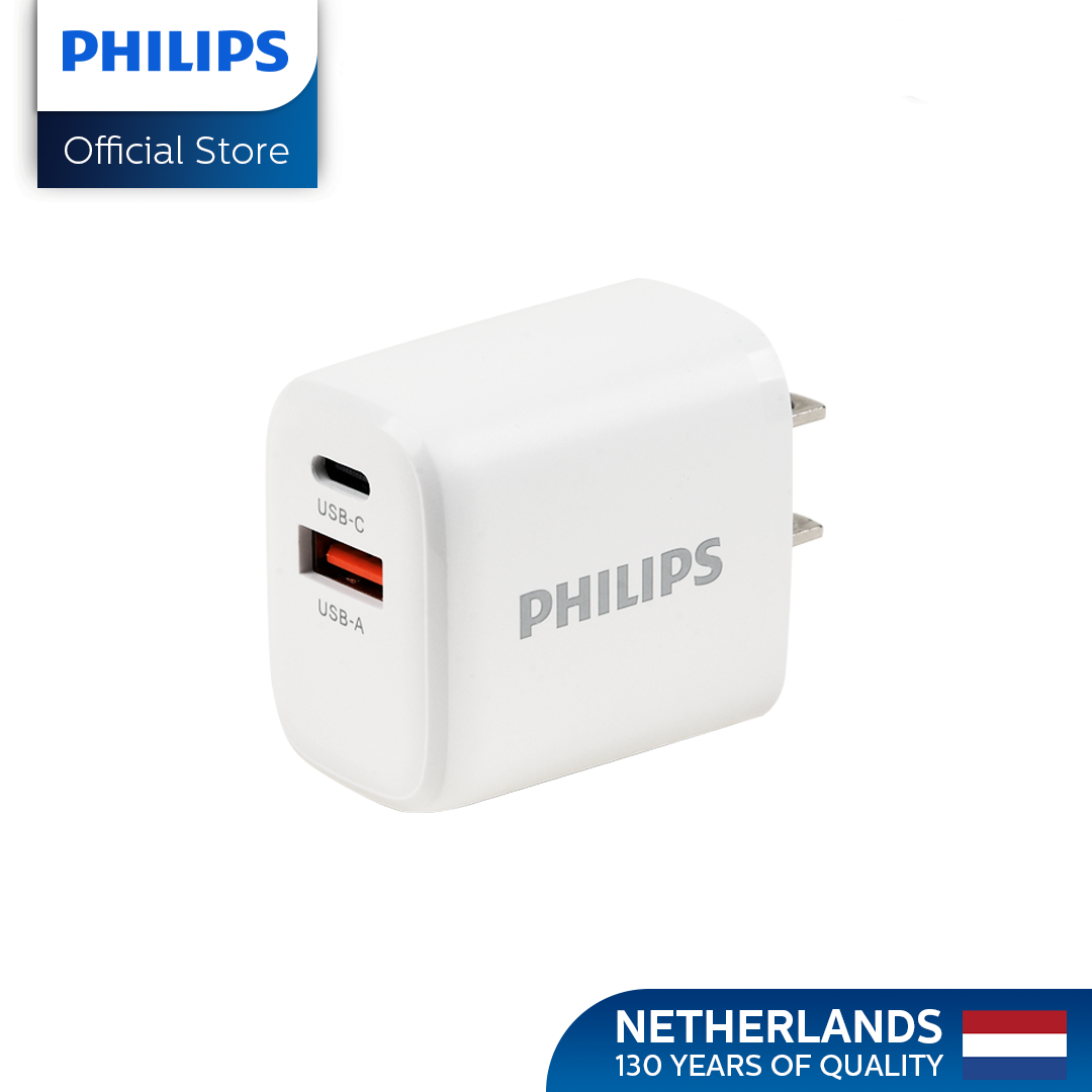 Philips 20W USB C Fast Wall Charger, iPhone Charger, USB C Charger