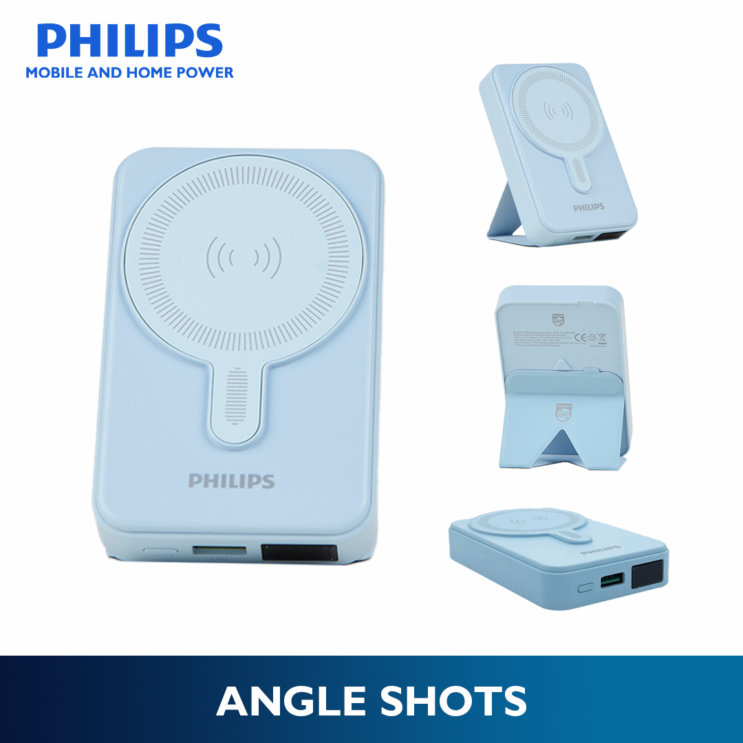 Philips Light Blue 10000mAh PD 15W Magsafe Power