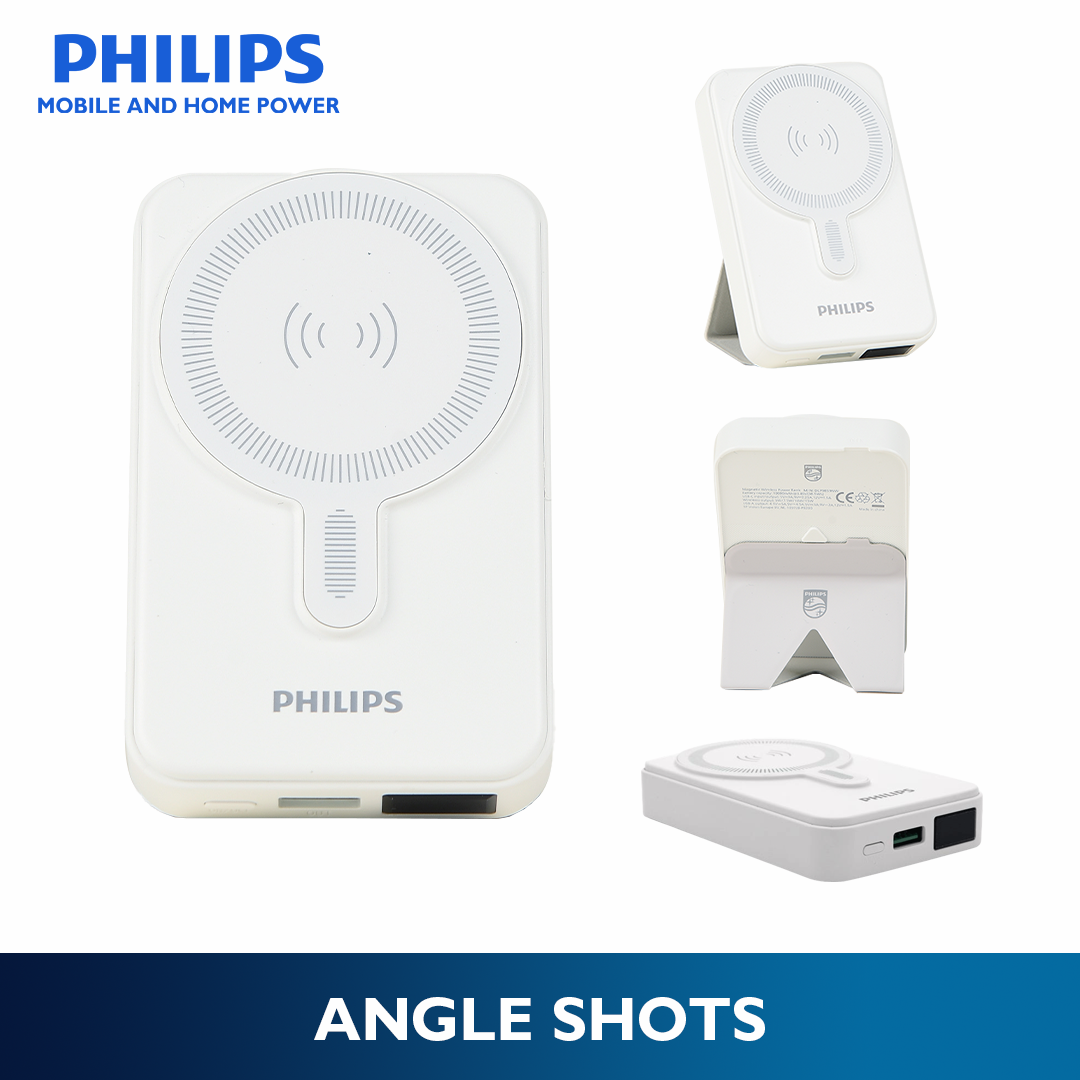 Philips White 10000mAh PD 15W Magsafe Power