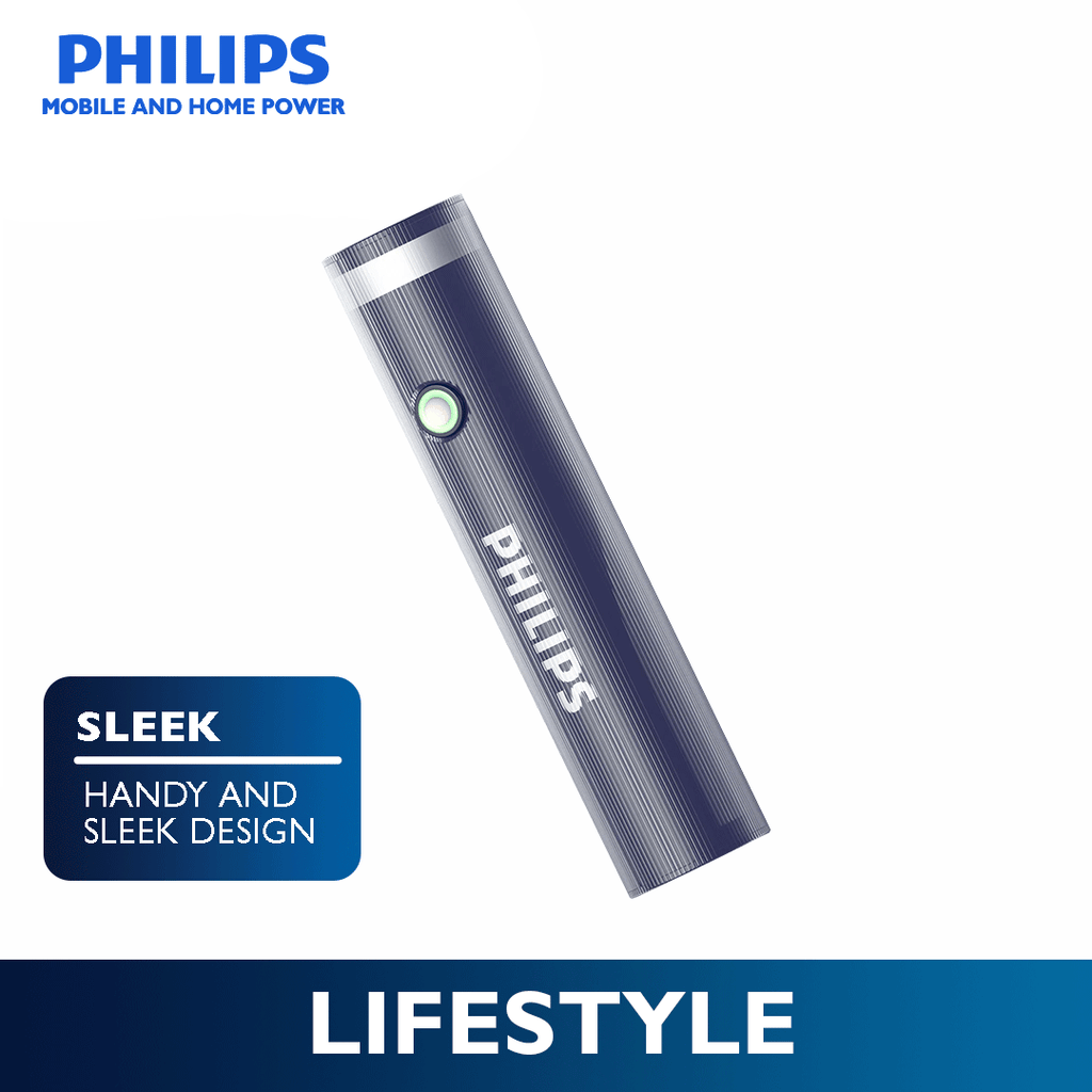 Philips USB-C Rechargeable LED Flashlight & Lantern - 400 Lumens, SOS Mode