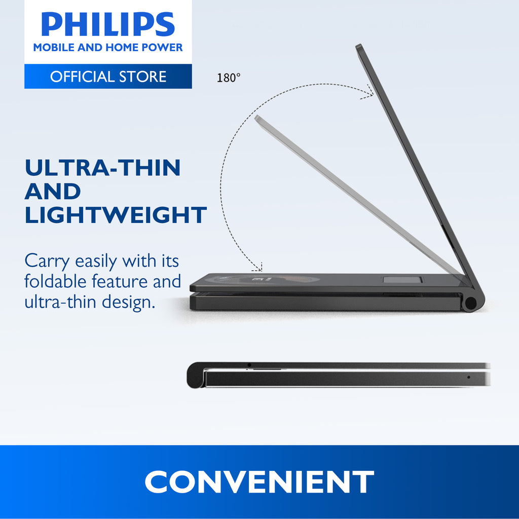 Philips 15W 3-in-1 Magnetic Wireless Fast Charger Portable Charger