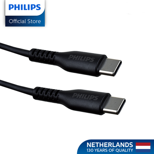 Philips 1.2 Meter 20 Watts USB C to Charger Type C USB C Cable