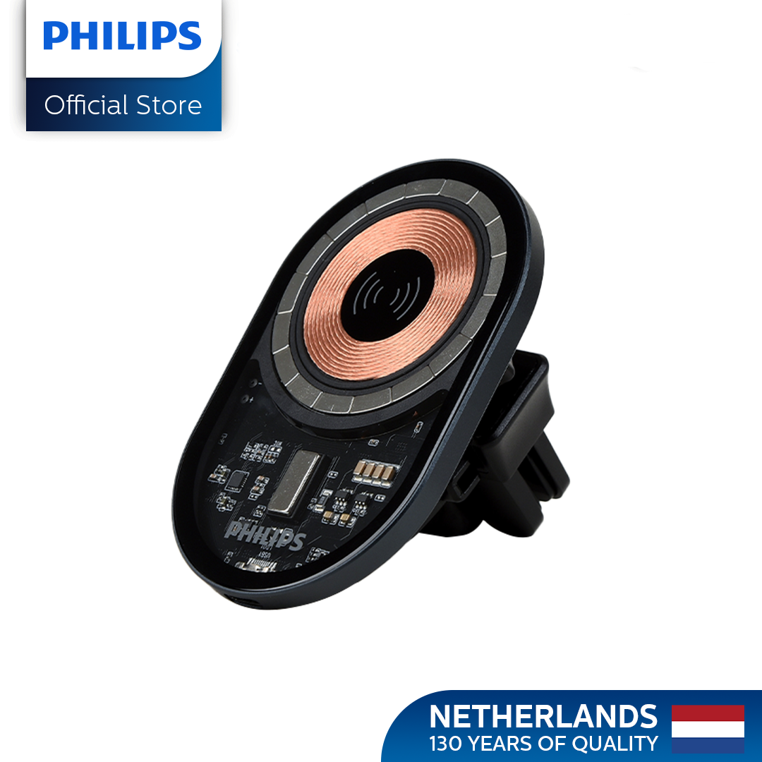 Philips 15W Qi Magsafe Wireless Magnetic Air Vent Charging Mount