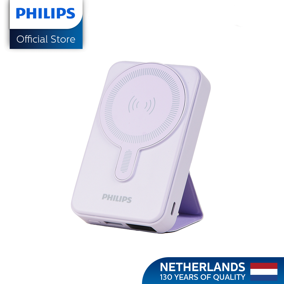 Philips Light Purple 10000mAh PD 15W Magsafe Power