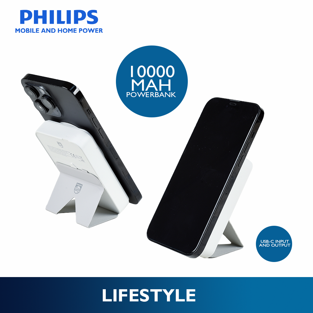 Philips White 10000mAh PD 15W Magsafe Power