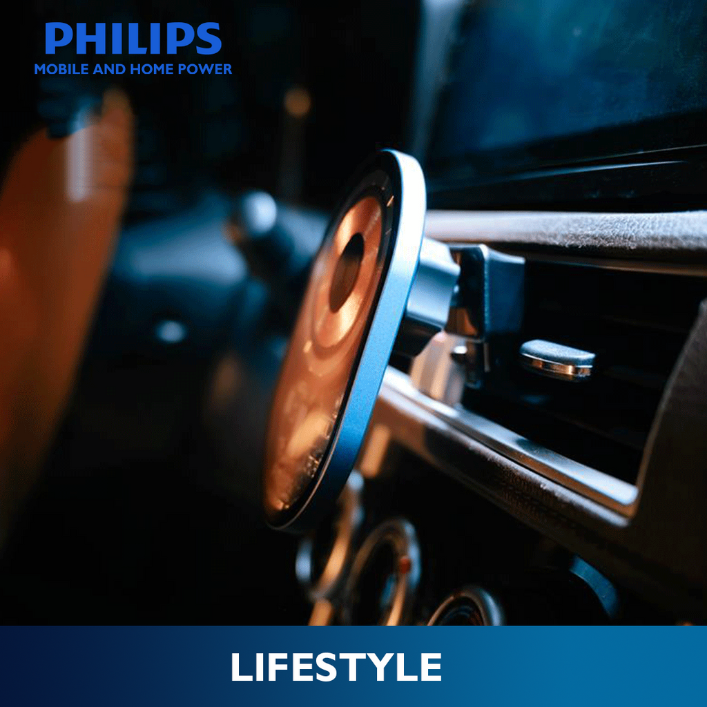 Philips 15W Qi Magsafe Wireless Magnetic Air Vent Charging Mount