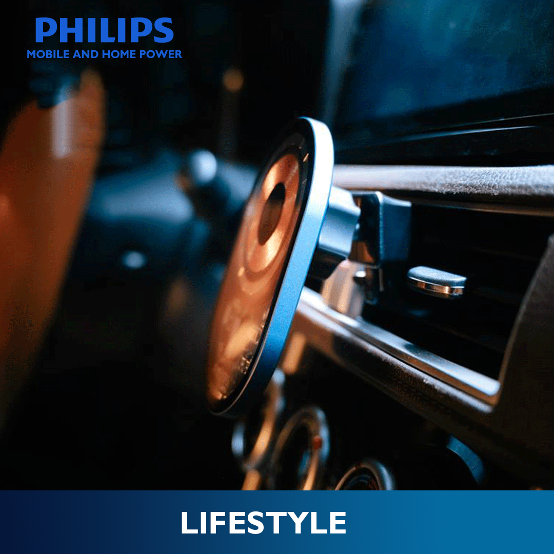 Philips 15W Qi Magsafe Wireless Magnetic Air Vent Charging Mount