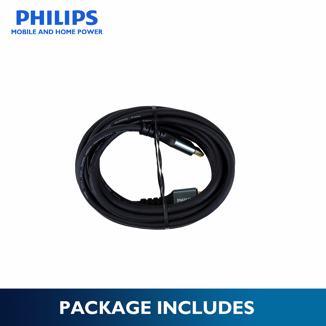 Philips 3m HDMI Cable 8K HD Ultra High-Speed Data Transfer