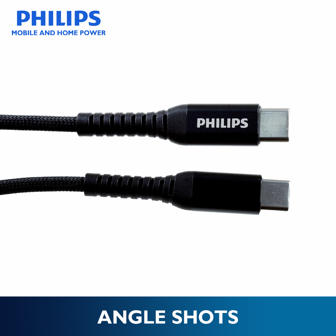 Philips 100W 1.2m USB Type C to USB C PD Cable