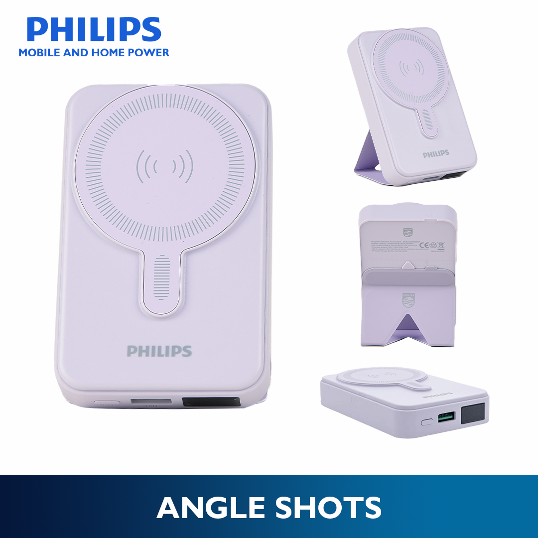 Philips Light Purple 10000mAh PD 15W Magsafe Power