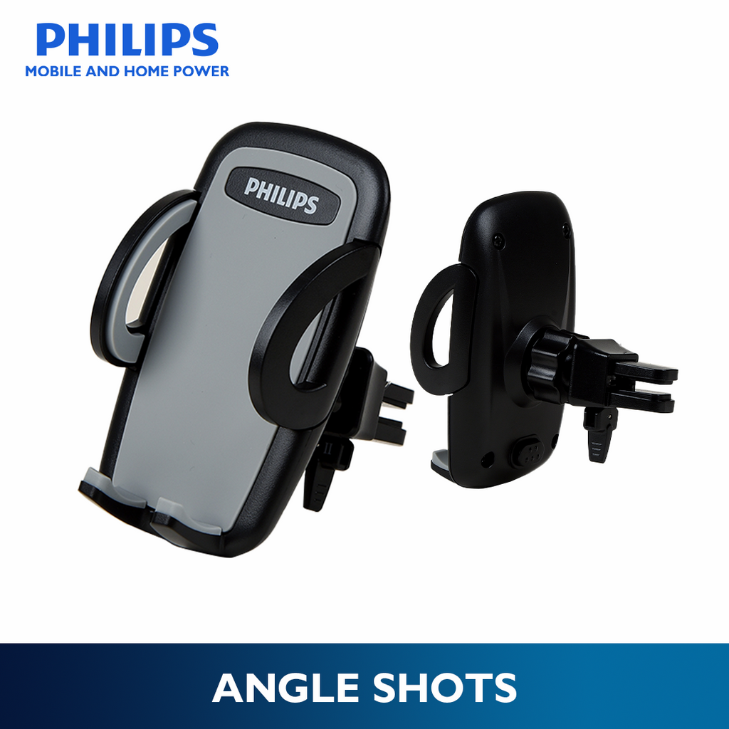 Philips 360° Rotation Mobile Car Cellphone Holder Air Vent Mount