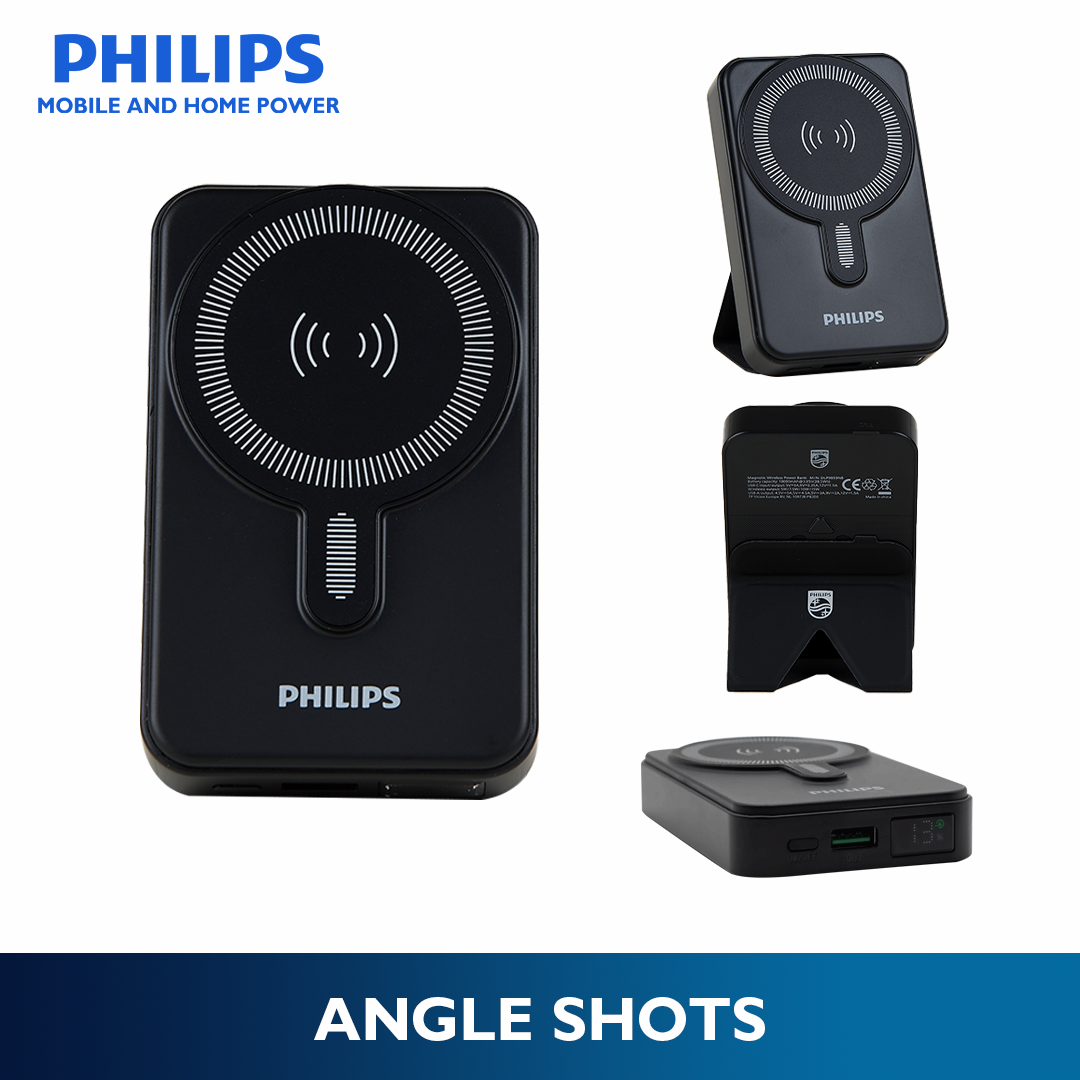 Philips Black 10000mAh PD 15W Magsafe Power