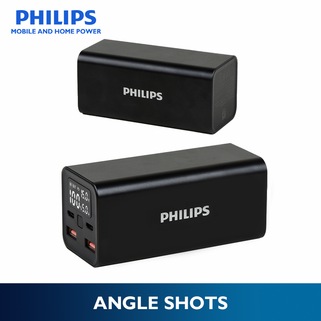 Philips DLP5721 20000mAh Digital Display PD65W+22.5W Powerbank