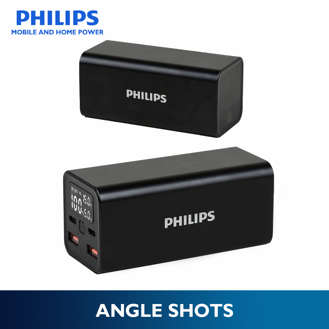 Philips DLP5721 20000mAh Digital Display PD65W+22.5W Powerbank