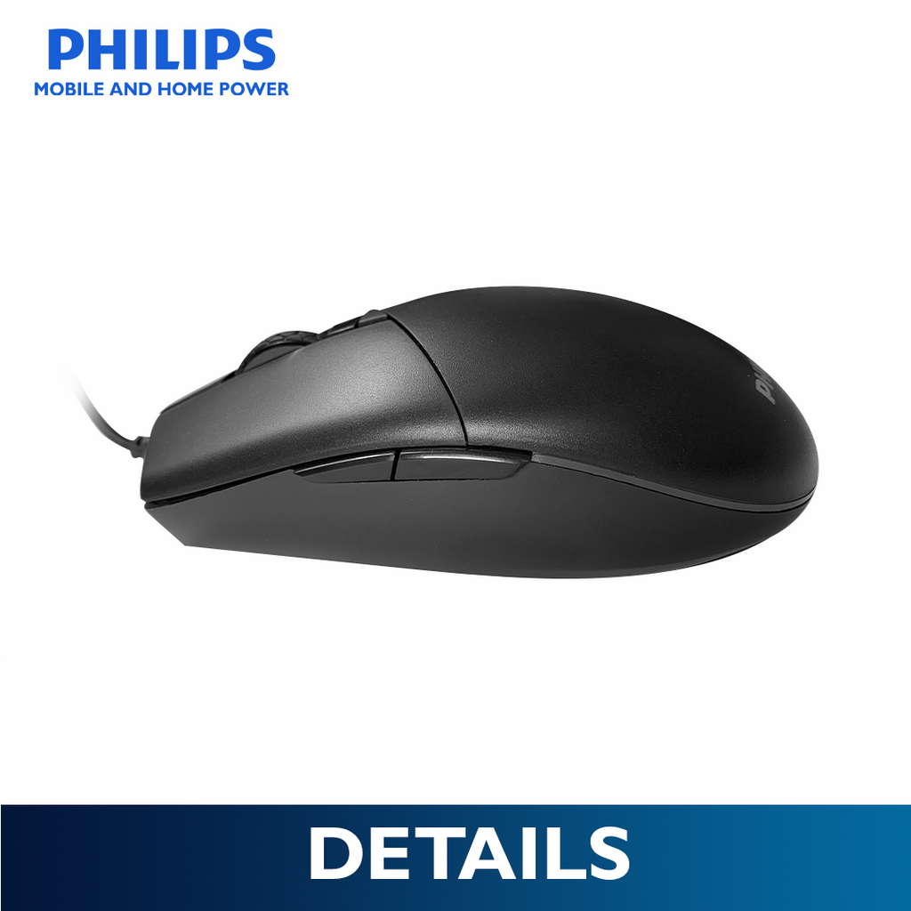 Philips Wired Gaming Mouse Momentum 3000 6400 DPI, RGB Backlight 6 Buttons