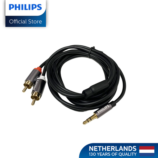Philips Audio cable 3.5mm Stereo to 2rca